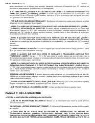 Instrucciones para Formulario LDSS-2921 Solicitud Para Ciertos Subsidios Y Servicios Del Estado De Nueva York - New York (Spanish), Page 13