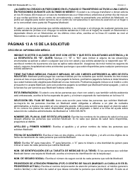 Instrucciones para Formulario LDSS-2921 Solicitud Para Ciertos Subsidios Y Servicios Del Estado De Nueva York - New York (Spanish), Page 15