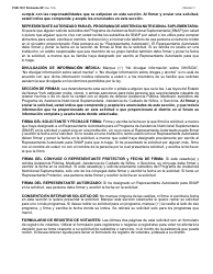 Instrucciones para Formulario LDSS-2921 Solicitud Para Ciertos Subsidios Y Servicios Del Estado De Nueva York - New York (Spanish), Page 18