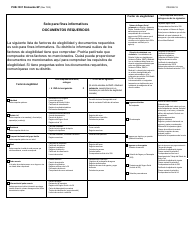 Instrucciones para Formulario LDSS-2921 Solicitud Para Ciertos Subsidios Y Servicios Del Estado De Nueva York - New York (Spanish), Page 19
