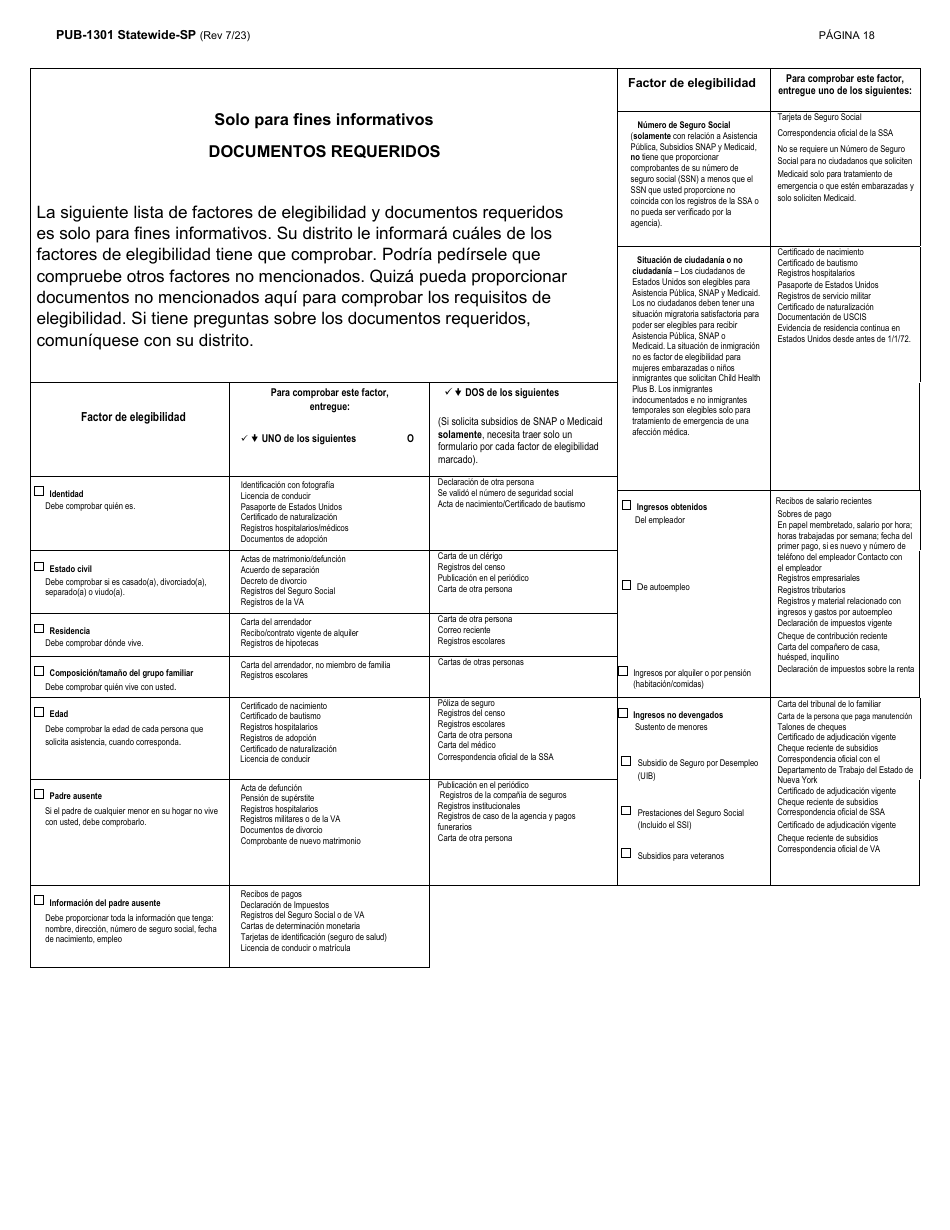 Instrucciones para Formulario LDSS-2921 Solicitud Para Ciertos Subsidios Y Servicios Del Estado De Nueva York - New York (Spanish), Page 19