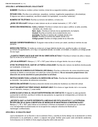 Instrucciones para Formulario LDSS-2921 Solicitud Para Ciertos Subsidios Y Servicios Del Estado De Nueva York - New York (Spanish), Page 5