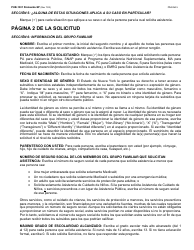 Instrucciones para Formulario LDSS-2921 Solicitud Para Ciertos Subsidios Y Servicios Del Estado De Nueva York - New York (Spanish), Page 6