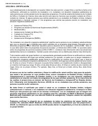 Instrucciones para Formulario LDSS-2921 Solicitud Para Ciertos Subsidios Y Servicios Del Estado De Nueva York - New York (Spanish), Page 8