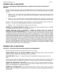 Instrucciones para Formulario LDSS-2921 Solicitud Para Ciertos Subsidios Y Servicios Del Estado De Nueva York - New York (Spanish), Page 9