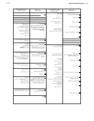 Instructions for Form LDSS-3174 New York State Recertification Form for Certain Benefits and Services - New York (Arabic), Page 17