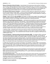 Form LDSS-5166 Application/Recertification for Supplemental Nutrition Assistance Program (Snap) Benefits - New York, Page 8