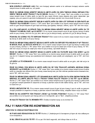 Instructions for Form LDSS-3174 New York State Recertification Form for Certain Benefits and Services - New York (Haitian Creole), Page 12