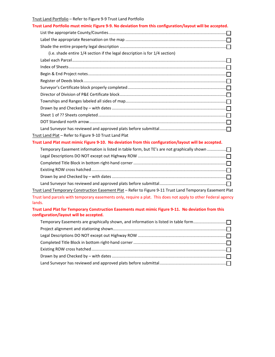 Row Review Deliverables Checklist - South Dakota, Page 6
