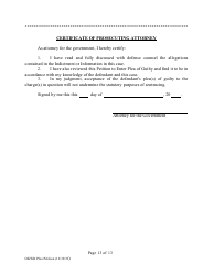 Petition to Enter Plea of Guilty - Oklahoma, Page 13