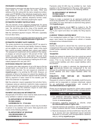 Form RCT-121A Gross Premiums Tax - Domestic Casualty, Fire or Life Insurance Companies - Pennsylvania, Page 7