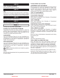Form RCT-121A Gross Premiums Tax - Domestic Casualty, Fire or Life Insurance Companies - Pennsylvania, Page 9
