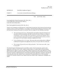 Form HB-1-3550 Appendix 3 Handbook Letters - Direct Single Family Housing Loans and Grants - Field Office Handbook, Page 13