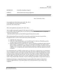 Form HB-1-3550 Appendix 3 Handbook Letters - Direct Single Family Housing Loans and Grants - Field Office Handbook, Page 22