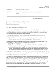 Form HB-1-3550 Appendix 3 Handbook Letters - Direct Single Family Housing Loans and Grants - Field Office Handbook, Page 24