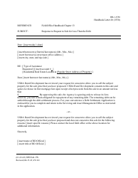 Form HB-1-3550 Appendix 3 Handbook Letters - Direct Single Family Housing Loans and Grants - Field Office Handbook, Page 28
