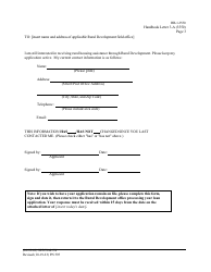 Form HB-1-3550 Appendix 3 Handbook Letters - Direct Single Family Housing Loans and Grants - Field Office Handbook, Page 8