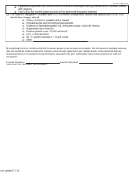 Hepatitis C Treatment Prior Authorization Request Form - Vermont, Page 4