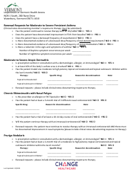 Dupixent Prior Authorization Request Form - Vermont, Page 2