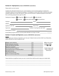 Application - Loan Repayment Assistance Program (Lrap) - Oregon, Page 3
