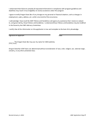 Application - Loan Repayment Assistance Program (Lrap) - Oregon, Page 6