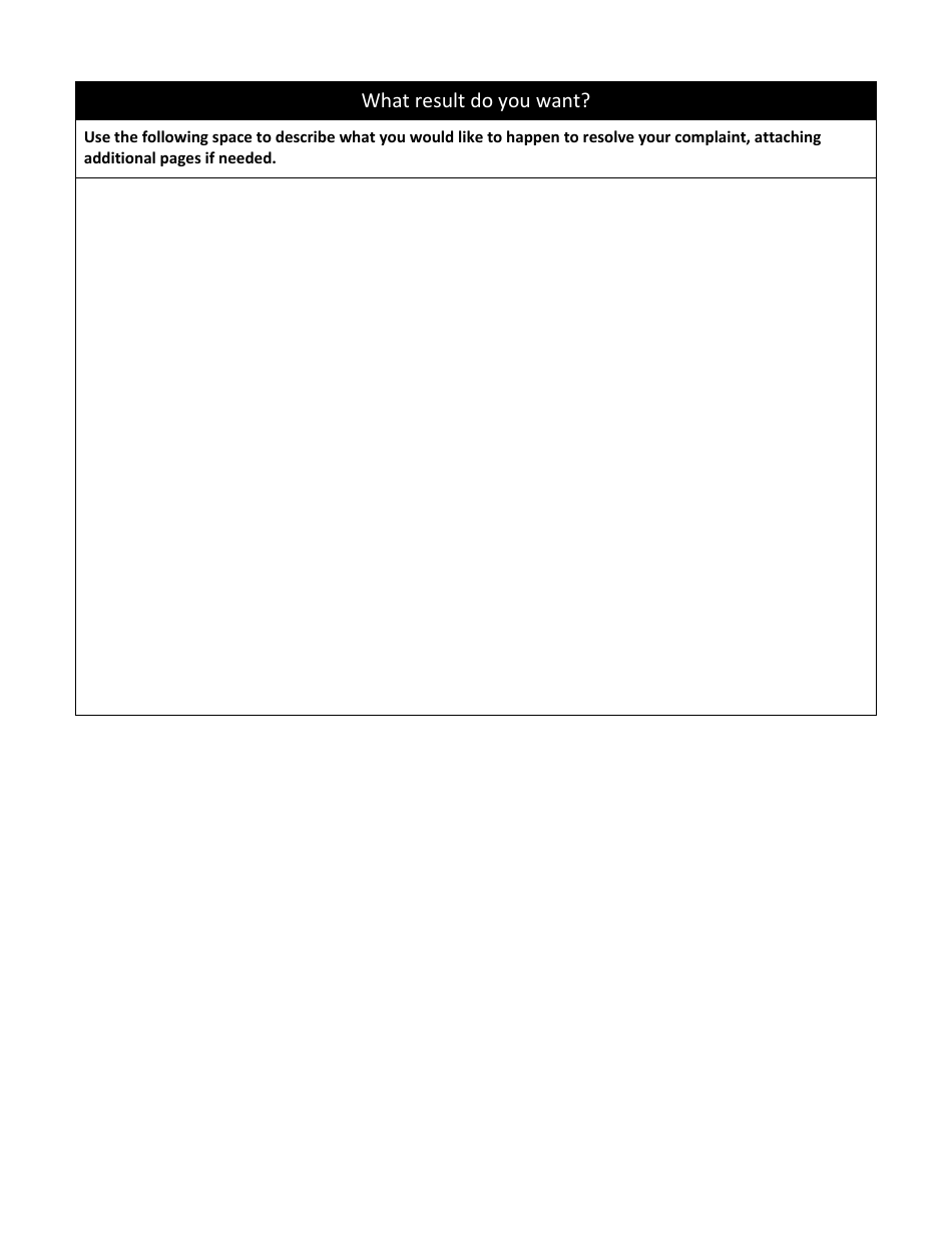 Complaint Form - Legal Services Program - Oregon, Page 3