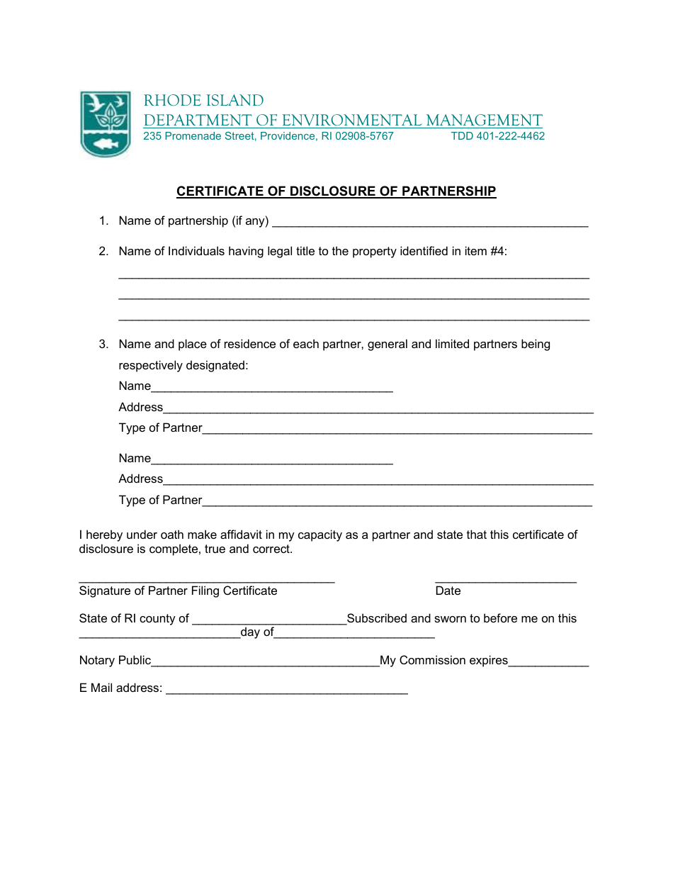 State of Rhode Island Application for Multipurpose Vessel License - Rhode Island, Page 4