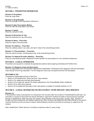 Instructions for Form F-11049 Prior Authorization/Drug Attachment (Pa/Dga) - Wisconsin, Page 2