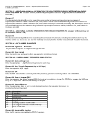 Instructions for Form F-00081 Prior Authorization/Preferred Drug List (Pa/Pdl) for Opioid Dependency Agents - Buprenorphine - Wisconsin, Page 3