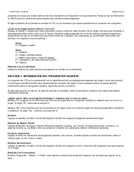 Instrucciones para Formulario F-22571 Caretaker Supplement Application - Wisconsin (Spanish), Page 4