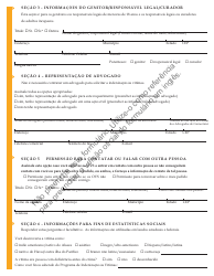 Form JD-VS-8PIPT Personal Injury Compensation - Application - Connecticut (Portuguese), Page 2