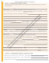Form JD-VS-8PIPT Personal Injury Compensation - Application - Connecticut (Portuguese), Page 3