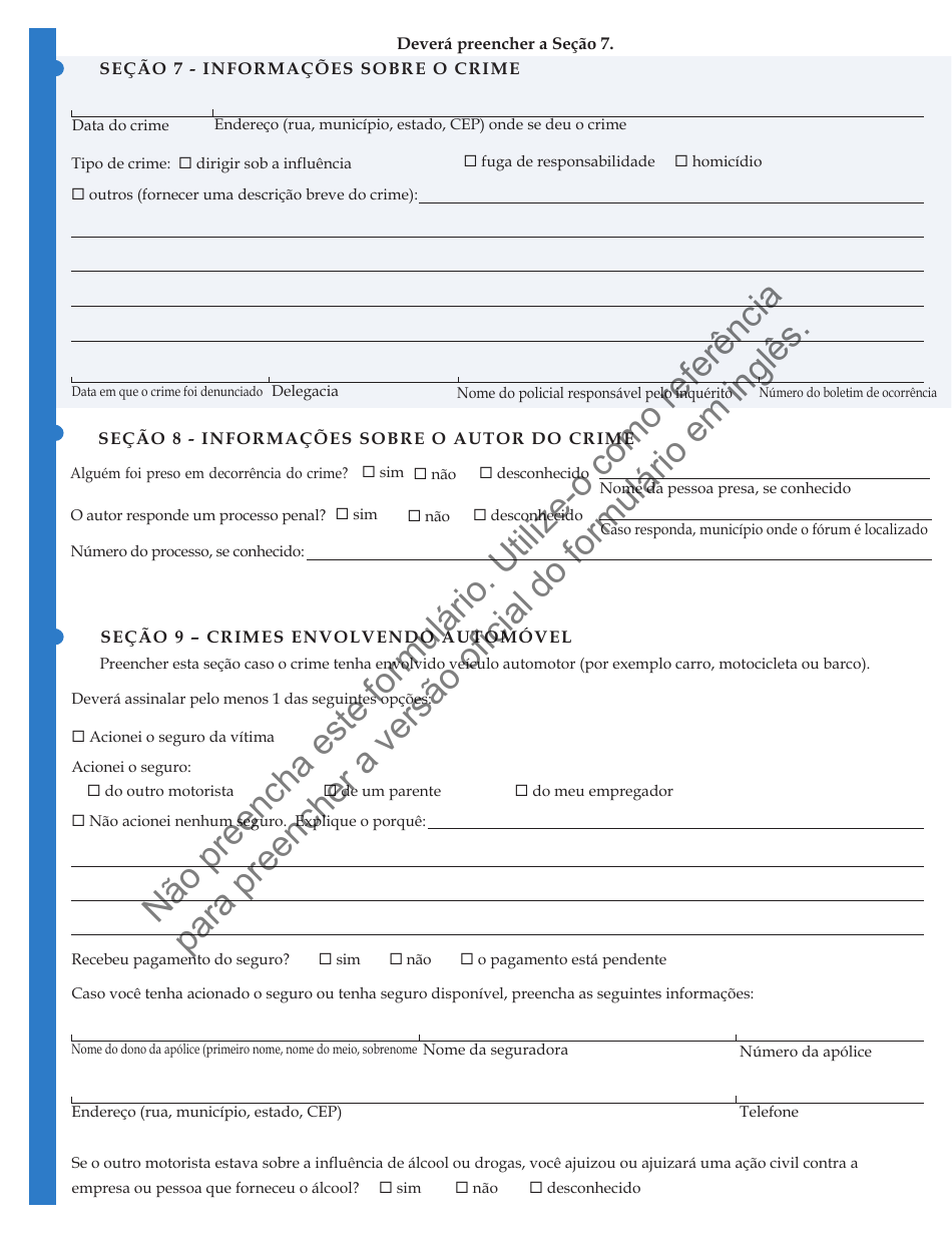 Form JD-VS-SBPT Survivor Benefits - Application - Connecticut (Portuguese), Page 3