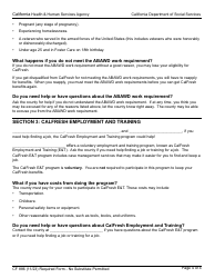 Form CF886 CalFresh Notice of Work Rules - California, Page 4