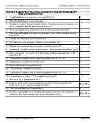 Form CW30 Calworks Budget Worksheet - California, Page 2