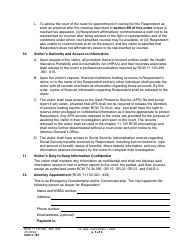 Form GDN C103 Order Appointing Court Visitor - Adult - Washington, Page 5