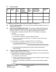 Form WPF CR84.0400FTO Felony Judgment and Sentence - First-Time Offender - Washington, Page 3