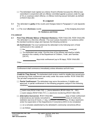 Form WPF CR84.0400FTO Felony Judgment and Sentence - First-Time Offender - Washington, Page 4