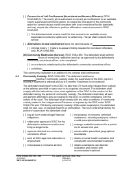 Form WPF CR84.0400FTO Felony Judgment and Sentence - First-Time Offender - Washington, Page 5