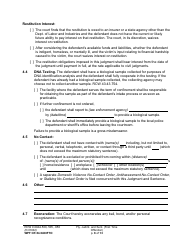 Form WPF CR84.0400FTO Felony Judgment and Sentence - First-Time Offender - Washington, Page 8