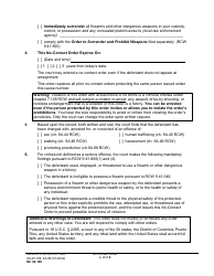 Form NC02.100 No-Contact Order - Washington, Page 2