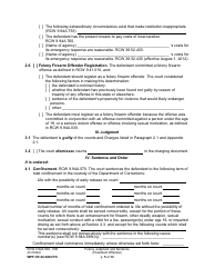 Form WPF CR84.0400 PO Felony Judgment and Sentence - Persistent Offender - Washington, Page 5