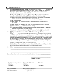 Form WPF CR84.0400PSKO Felony Judgment and Sentence - Prison (Sex Offense and Kidnapping of a Minor) - Washington, Page 15