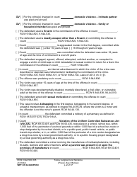 Form WPF CR84.0400PSKO Felony Judgment and Sentence - Prison (Sex Offense and Kidnapping of a Minor) - Washington, Page 2