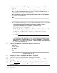 Form WPF JU07.0800 Order on Adjudication and Disposition - Washington, Page 3