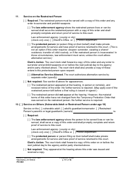 Form PO040 Protection Order - Washington, Page 11