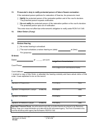 Form PO040 Protection Order - Washington, Page 12