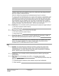 Form PO040 Protection Order - Washington, Page 9