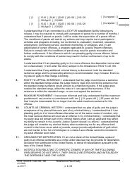 Form JuCR7.7 Statement on Plea of Guilty (Stjopg) - Washington, Page 3