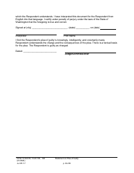 Form JuCR7.7 Statement on Plea of Guilty (Stjopg) - Washington, Page 9